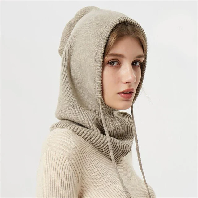 Cashmere Winter Knitted Hat - Image 5