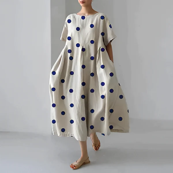 Casual and elegant dress with flora print - Image 8