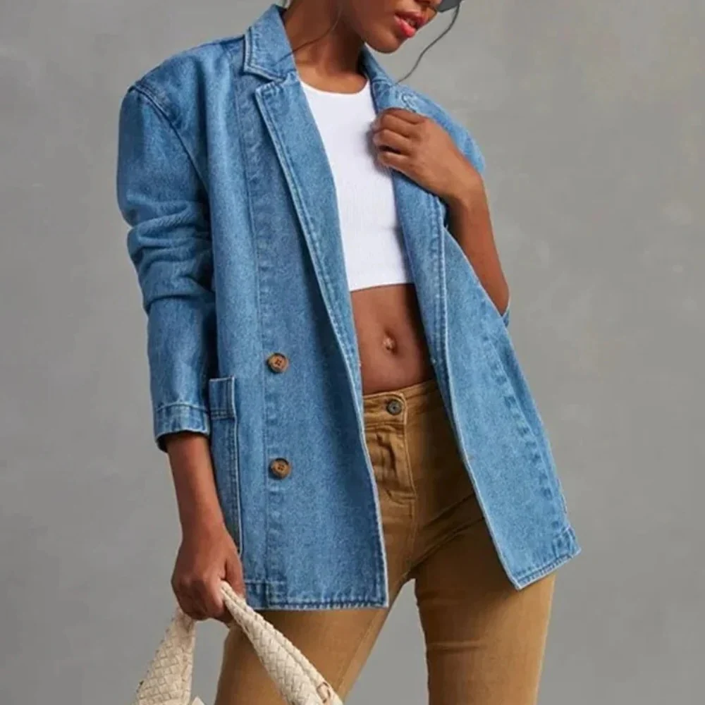 Casual and Stylish Denim Jacket For Women - Image 2