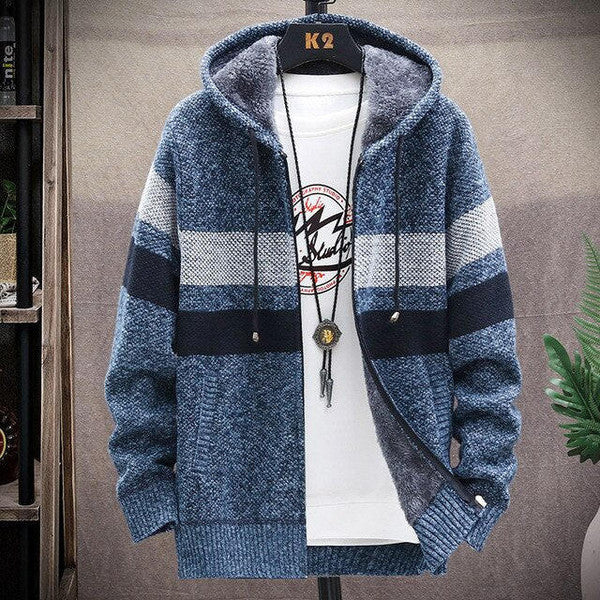 Casual Stripe Cardigan - Image 4