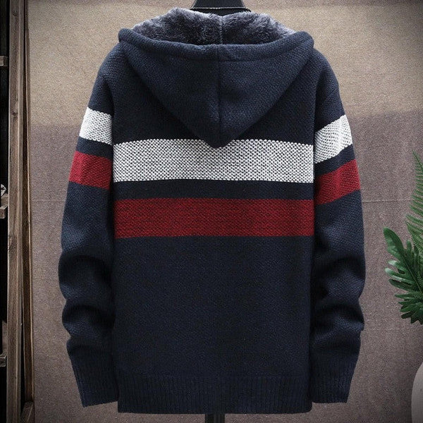 Casual Stripe Cardigan - Image 6
