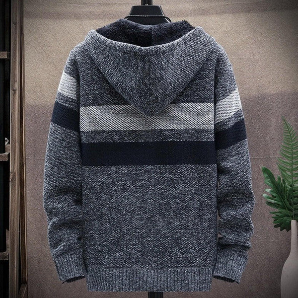 Casual Stripe Cardigan - Image 7