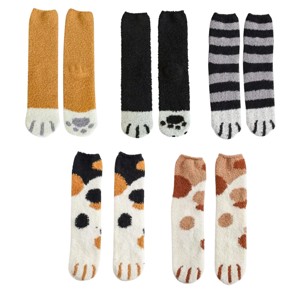 Cat's Paw Winter Socks - Image 6