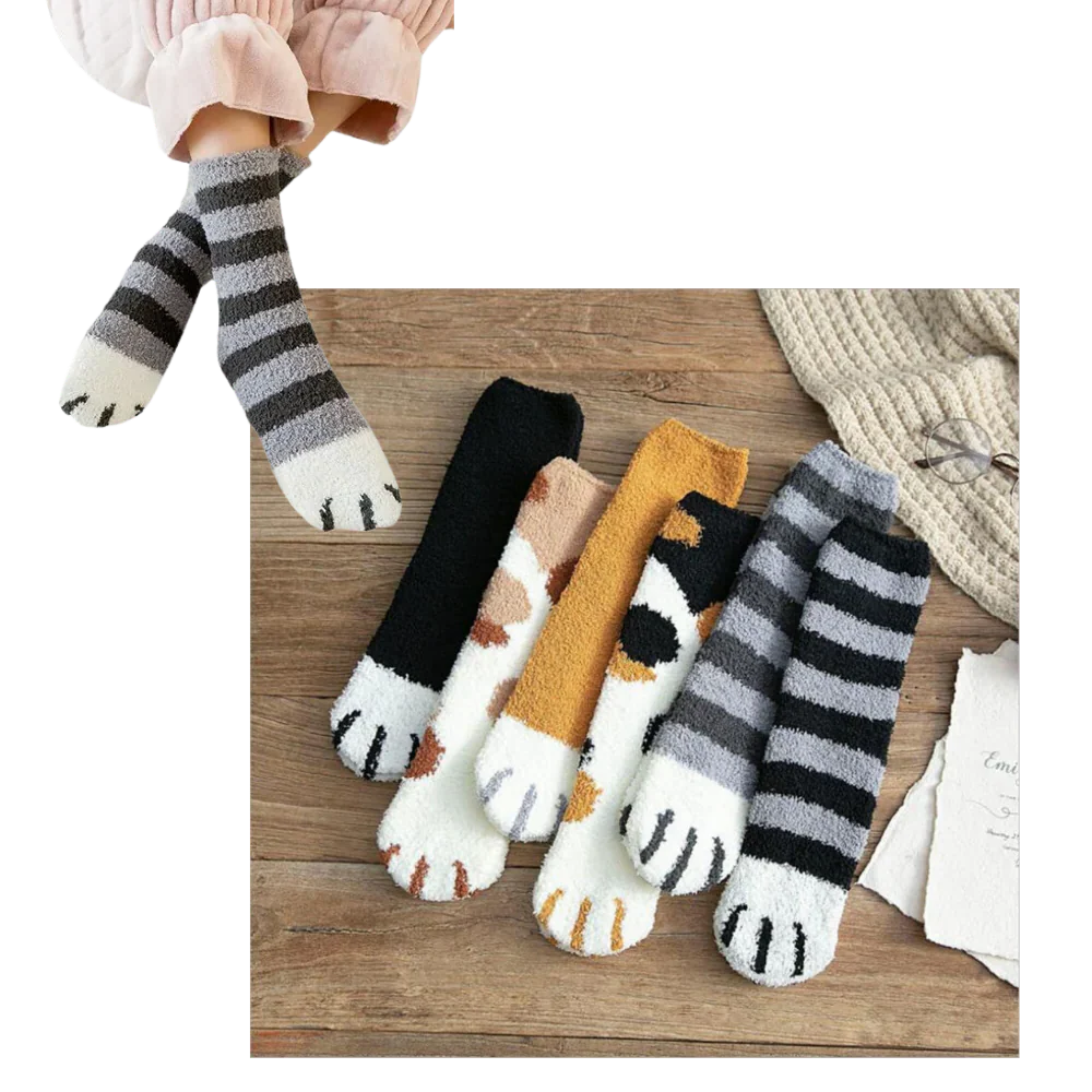 Cat's Paw Winter Socks - Image 8