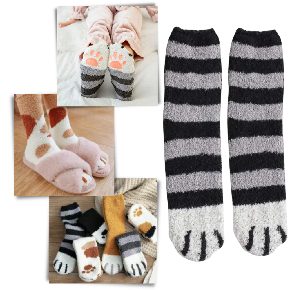 Cat's Paw Winter Socks - Image 9