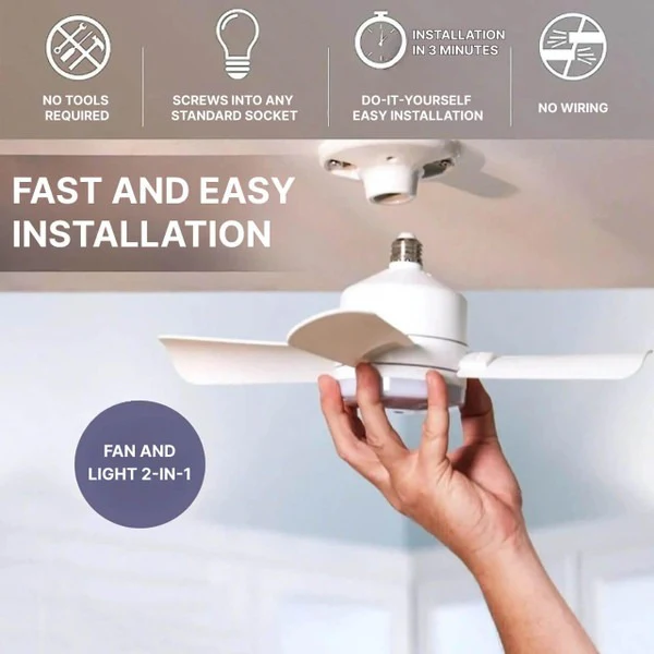 Ceiling-mounted fan - Image 3