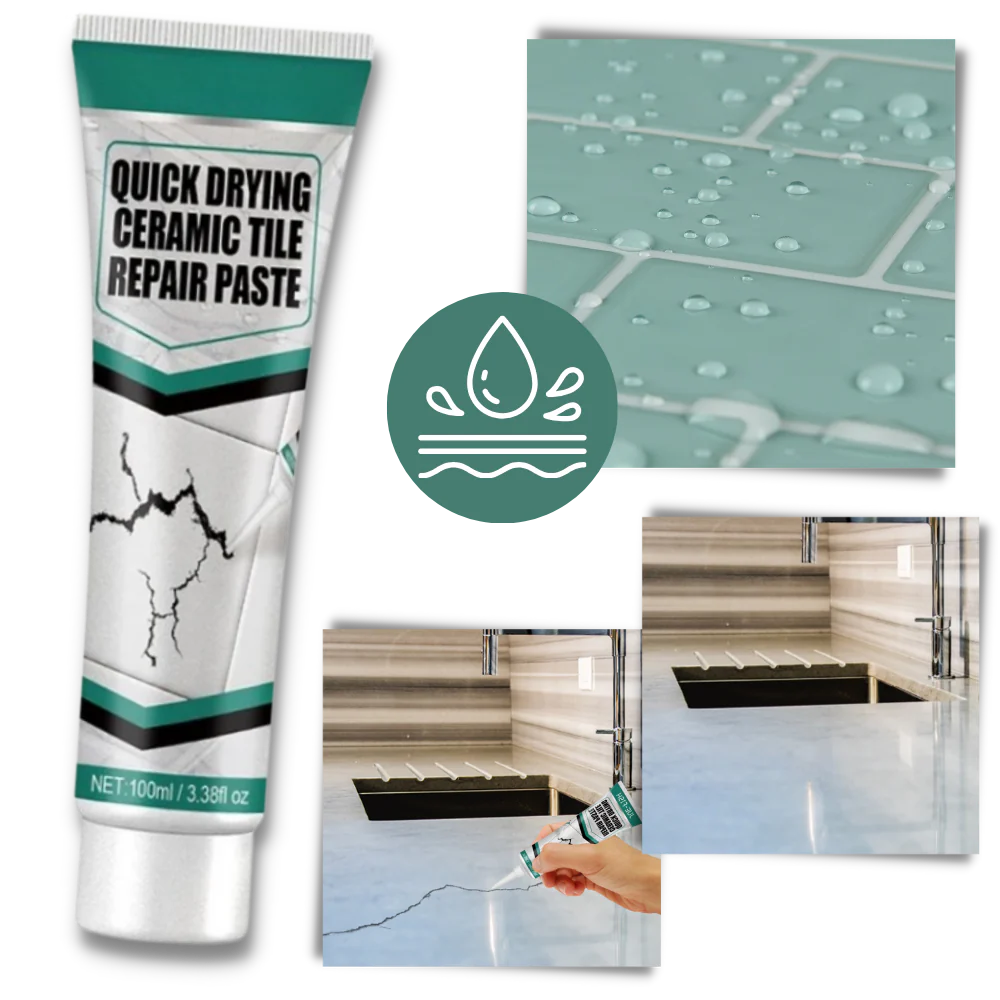 Ceramic Tile Repair Paste Kit for Cracks Chips and Surface Repair - Image 7