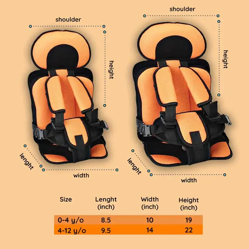Child Protection Car Cushion Seat - Image 17