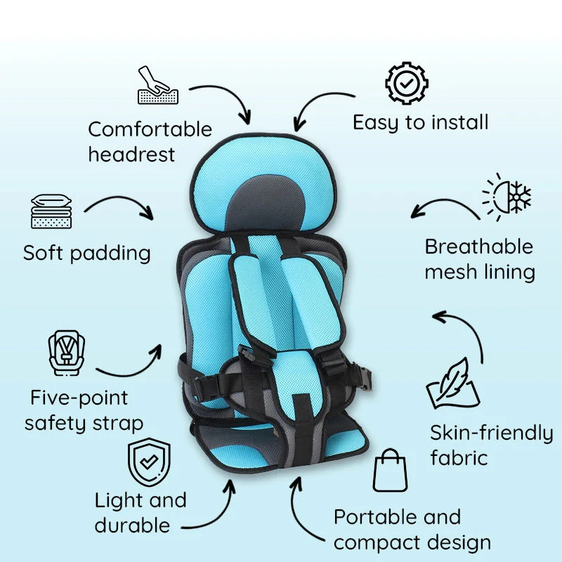 Child Protection Car Cushion Seat - Image 18
