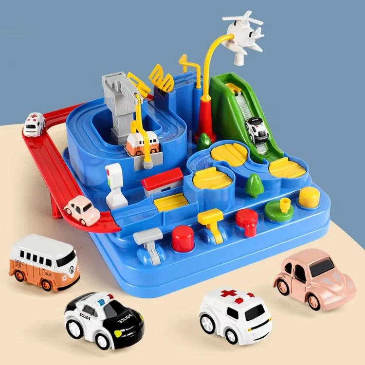 Children’s Mechanical Vehicle Track Game - Image 5