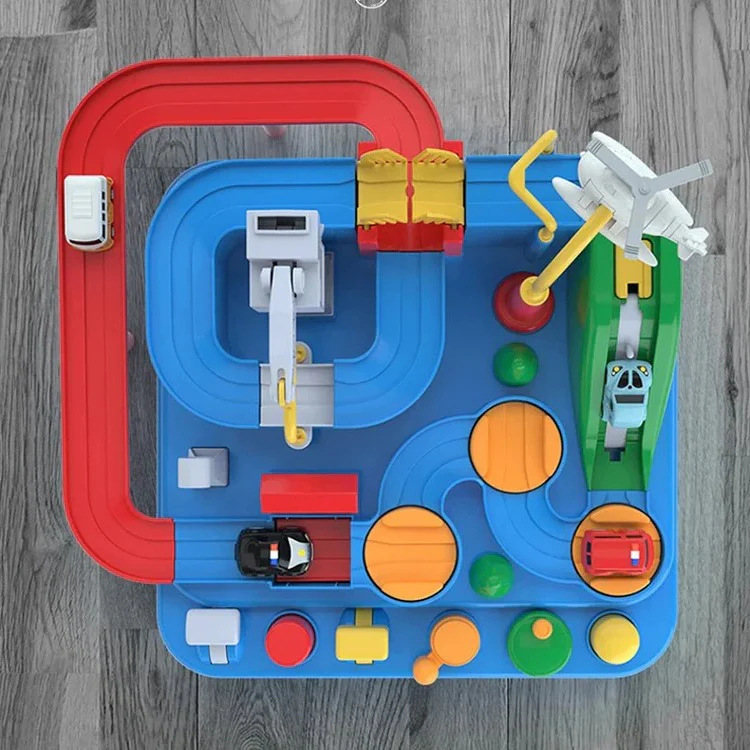 Children’s Mechanical Vehicle Track Game - Image 9