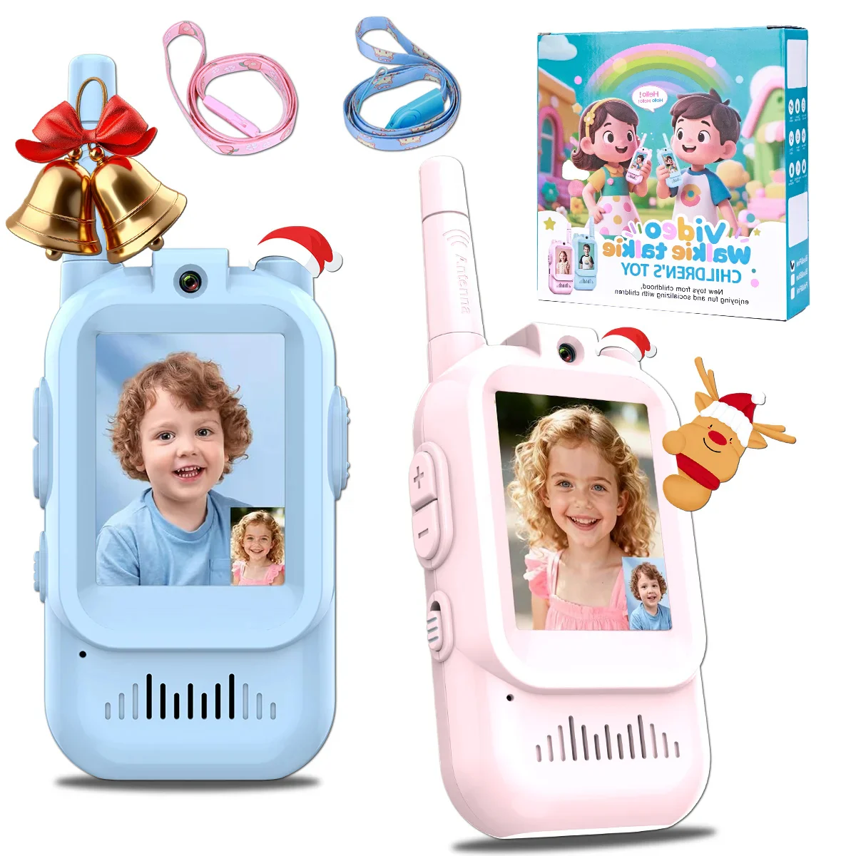 Childrens 2 Pack Video Walkie Talkie - Image 4