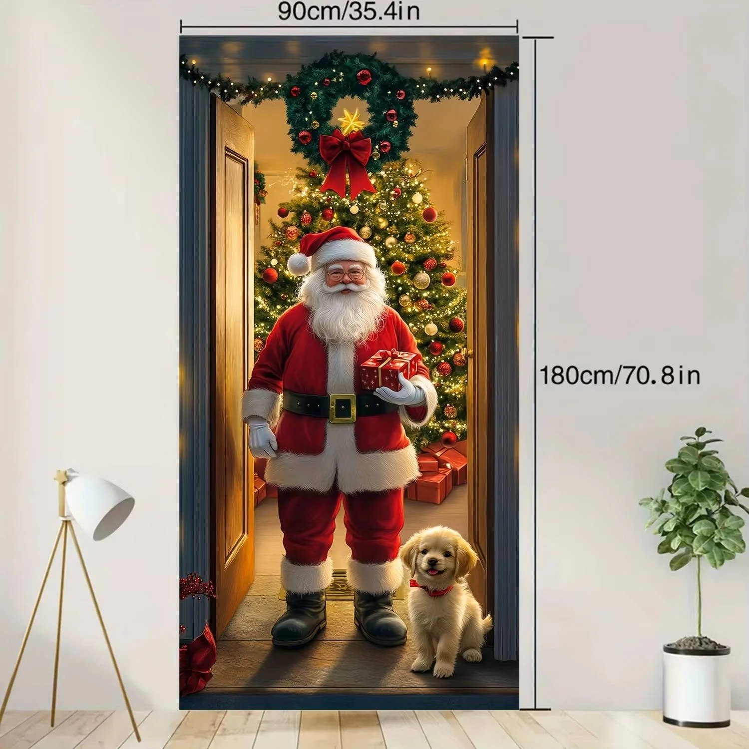 Christmas Front Door Decoration - Image 3