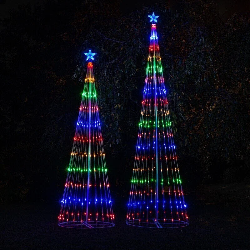 Christmas – Multicolor Led Animated Outdoor Christmas Tree Lightshow - Image 3