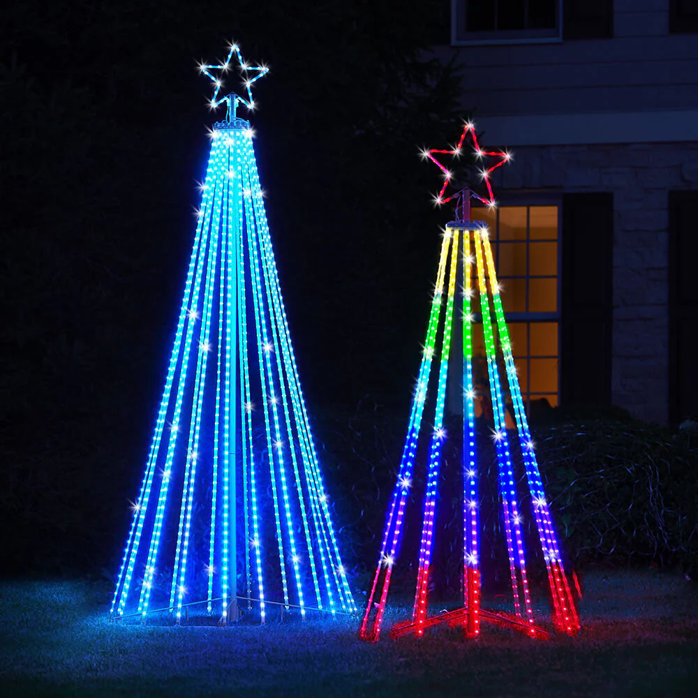 Christmas – Multicolor Led Animated Outdoor Christmas Tree Lightshow - Image 6