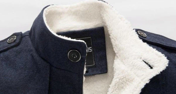 Classic Wool Trench Coat - Image 6