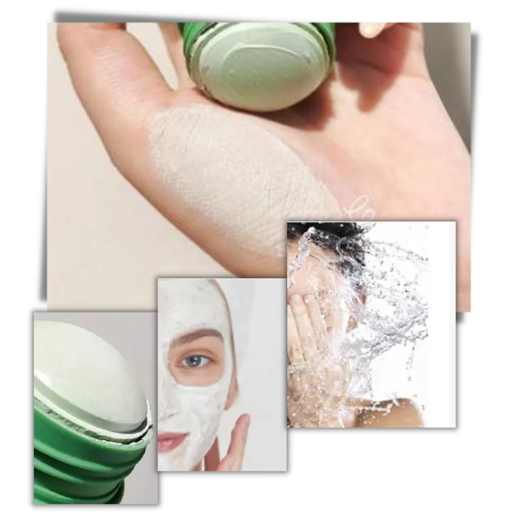 Cleansing and anti-blackhead green tea mask - Image 3