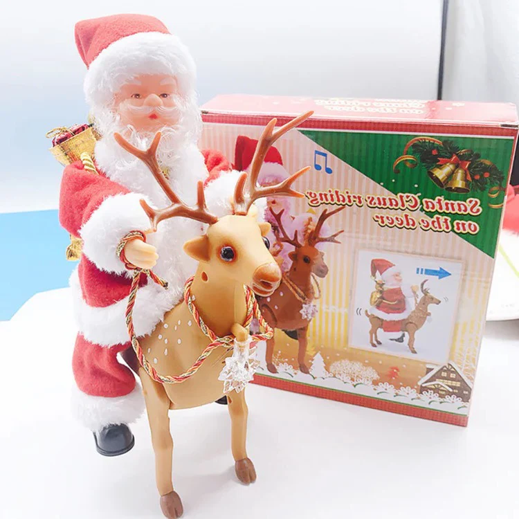 Climbing Santa Holiday Display Toy - Image 14
