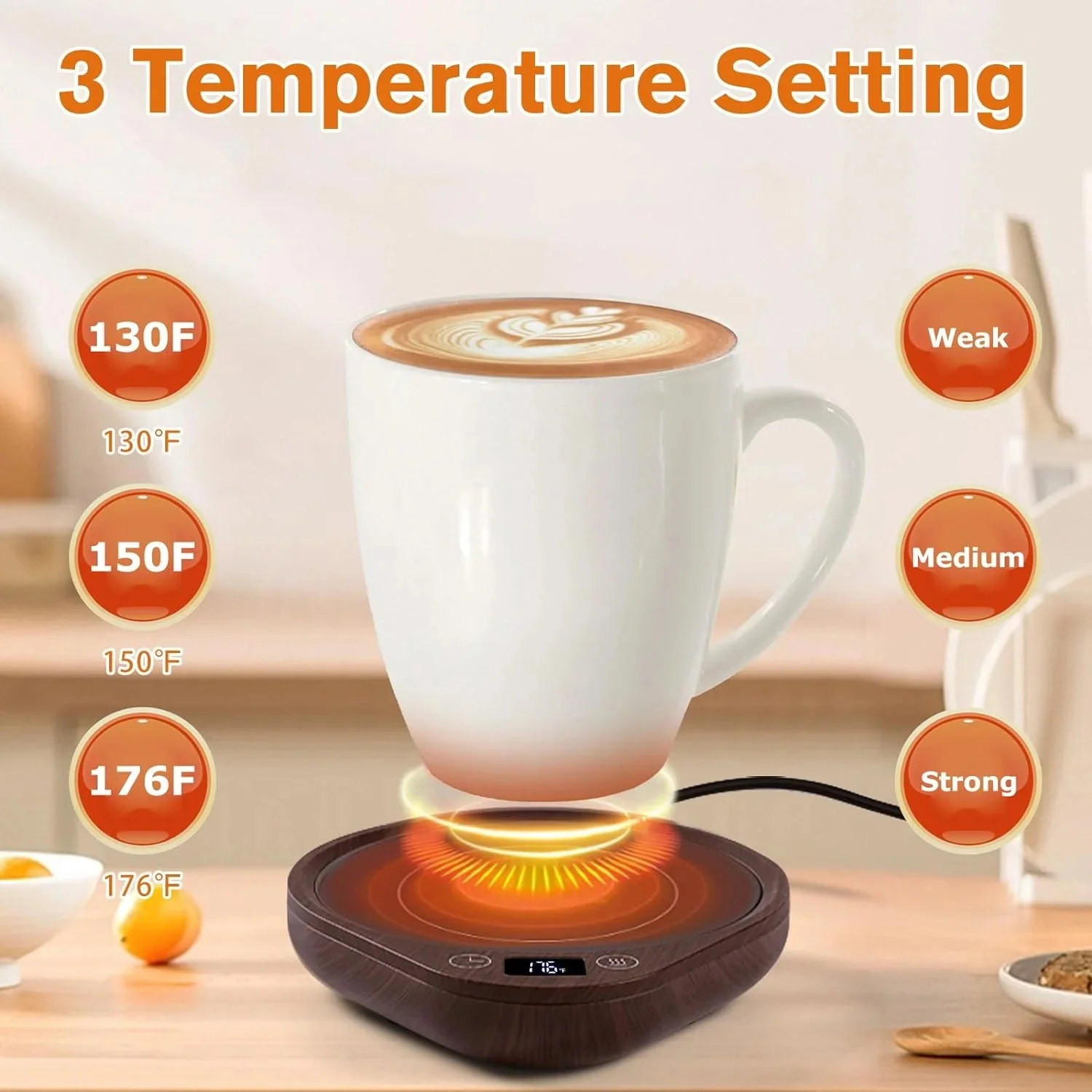Coffee Mug Warmer Set - Image 3