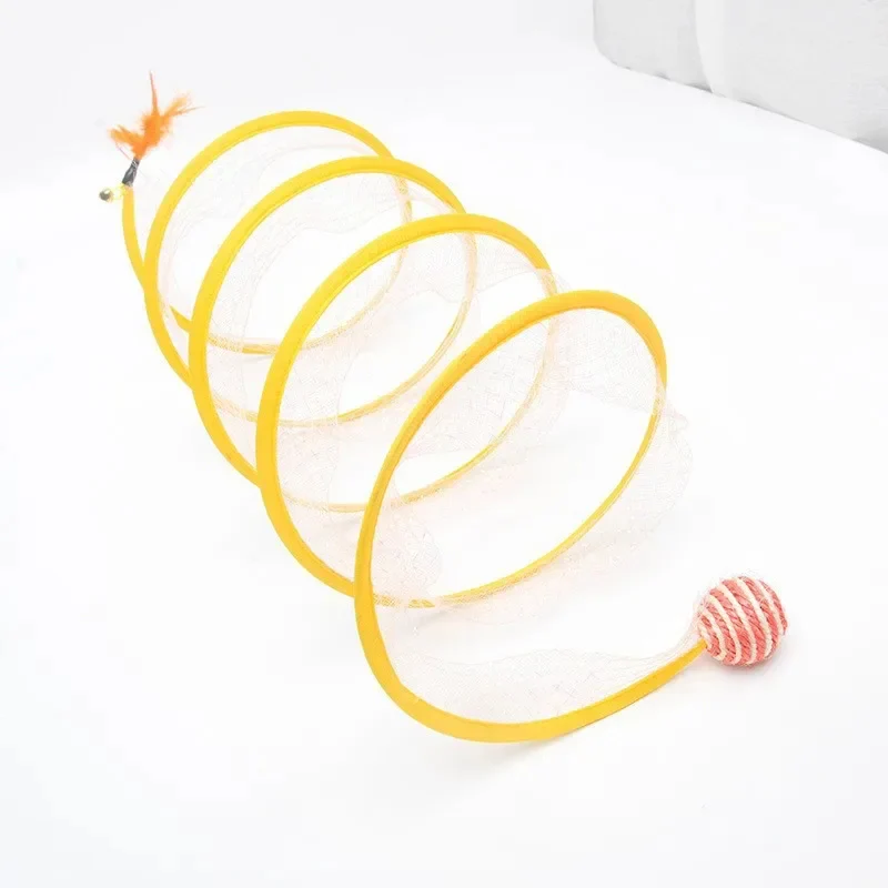 Collapsible S Type Interactive Cat Tunnel - Image 6