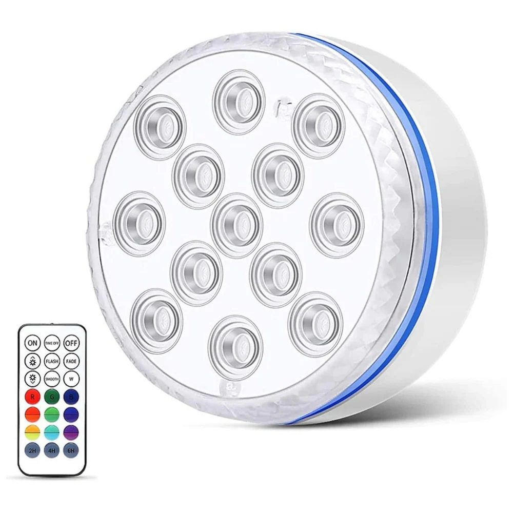 Colorful Submersible LED Pool Party Lights - Image 4