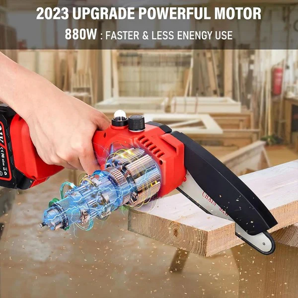 Compact Cordless Chainsaw - Image 5