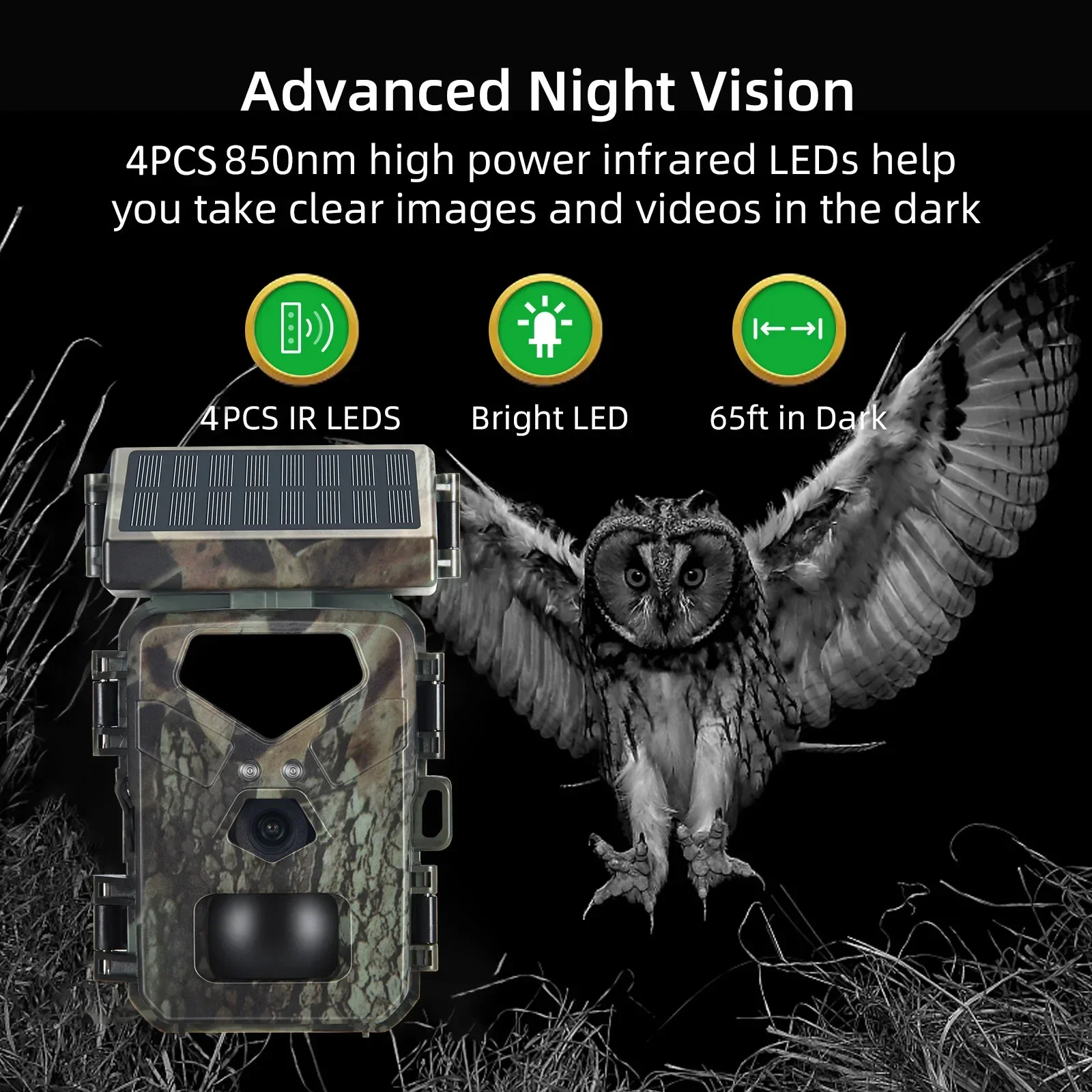 Compact Solar Powered Trail Camera - Image 2