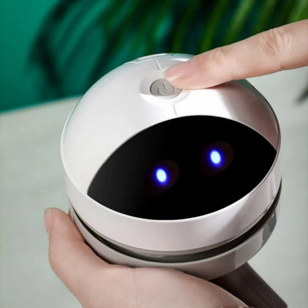 Compact USB Charging Mini Desk Vacuum Cleaner Robot - Image 3