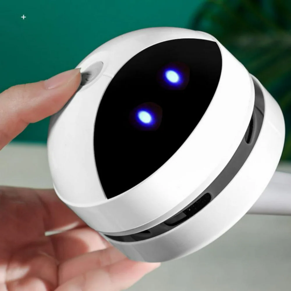 Compact USB Charging Mini Desk Vacuum Cleaner Robot - Image 5