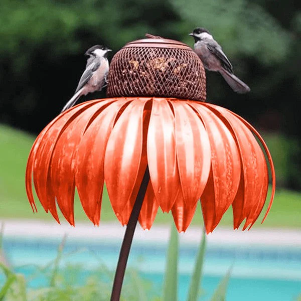 Coneflower Bird Feeder - Image 3