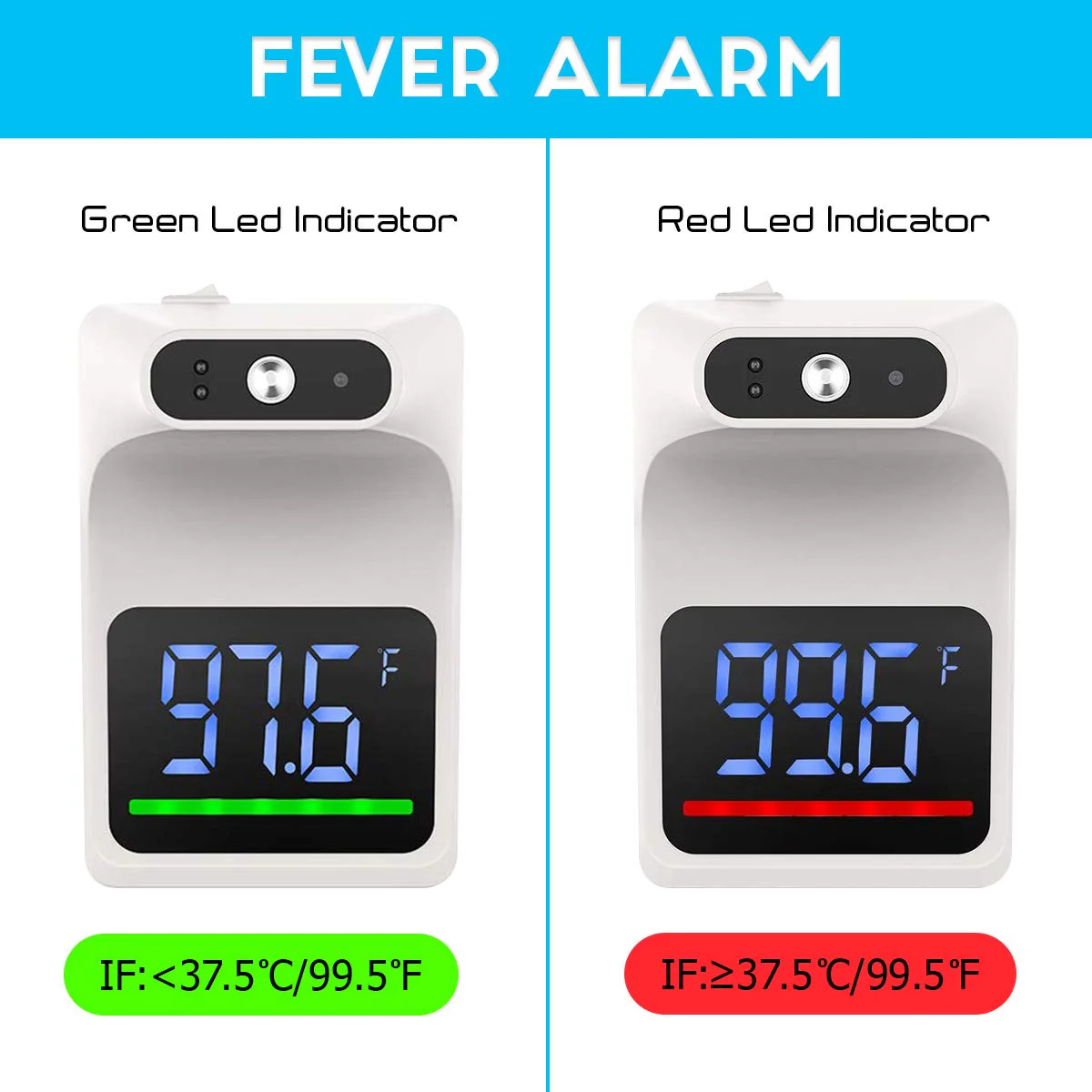 Contactless Wall Mounted Forehead Thermometer - Image 5