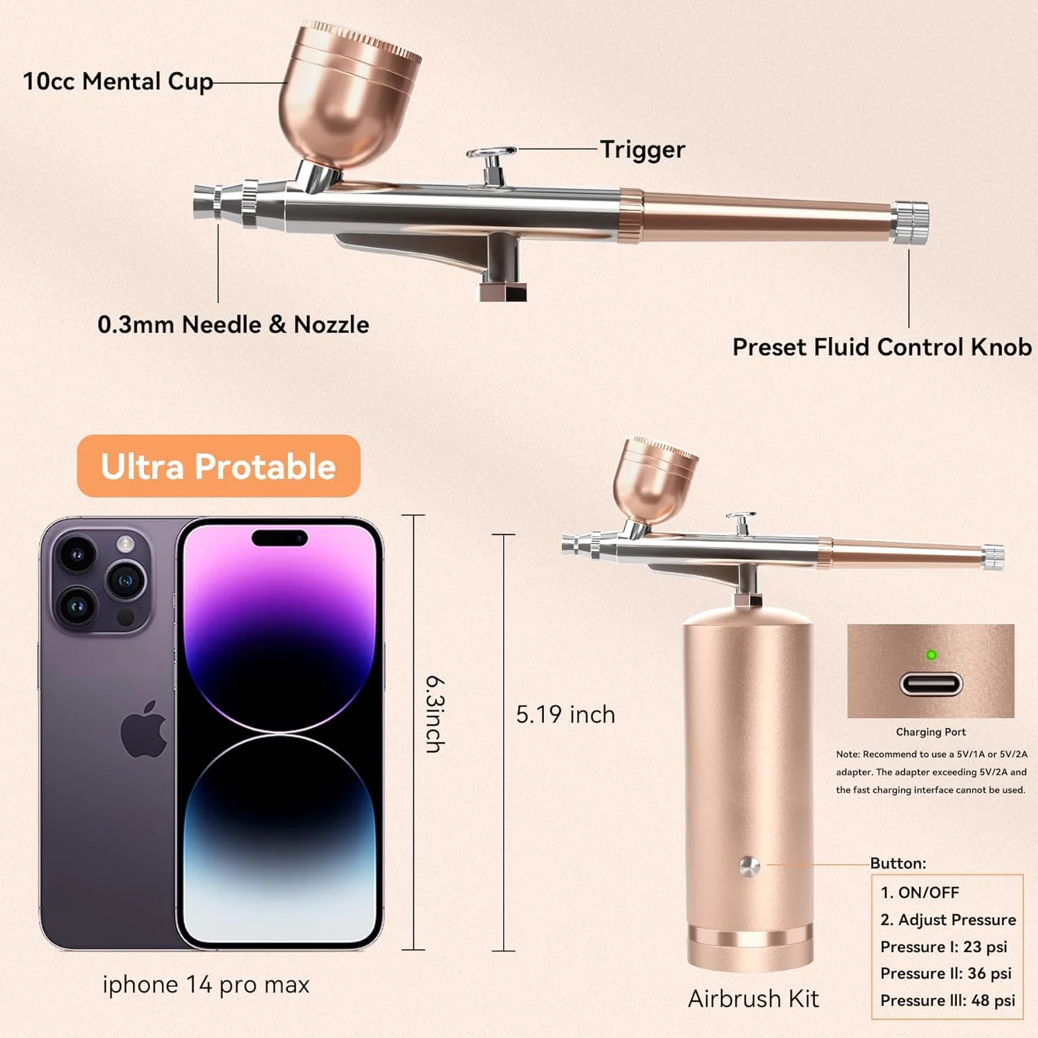 Cordless Airbrush Kit - Image 4