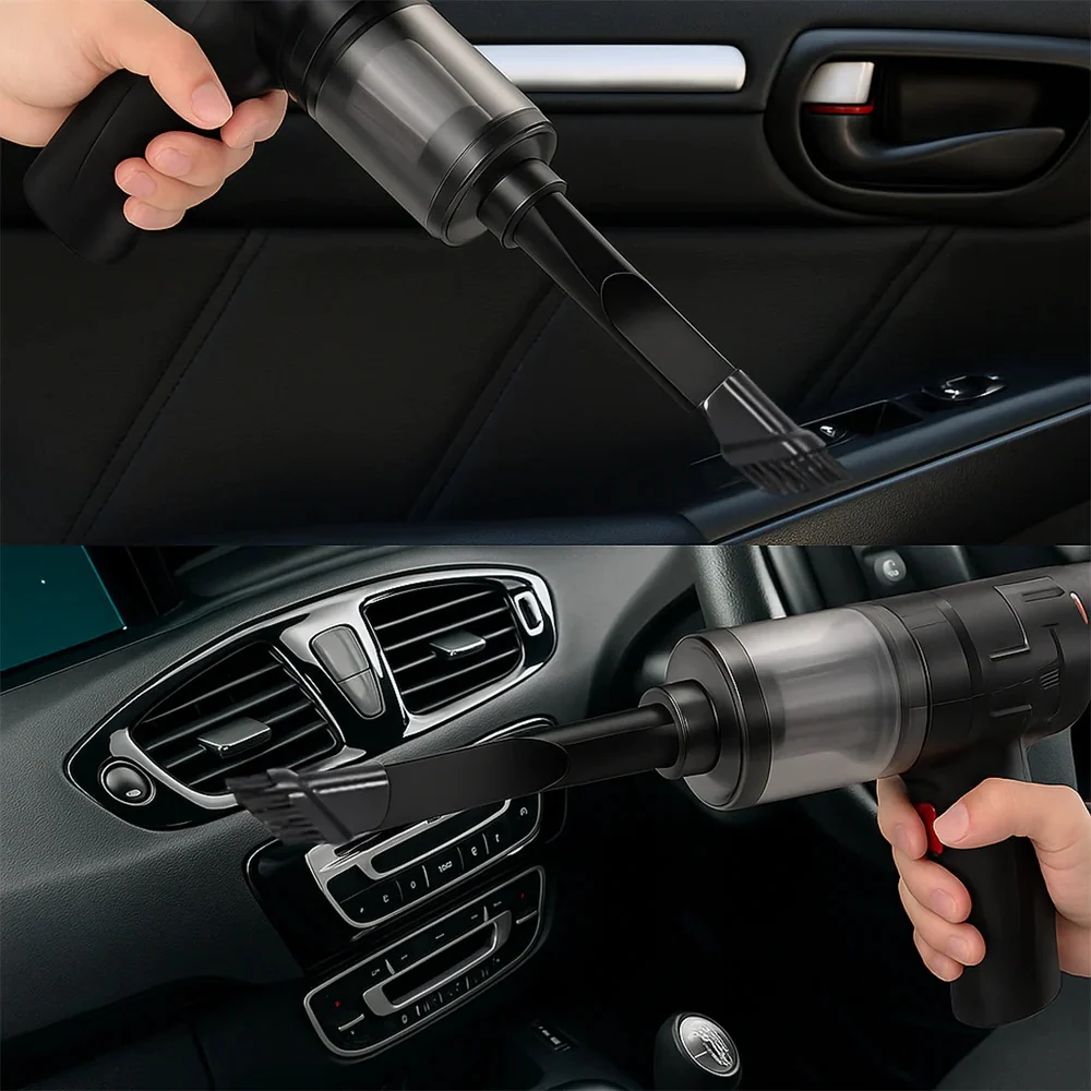 Cordless Car Vacuum Cleaner – 95000Pa Suction, Lightweight & Powerful Handheld - Image 2