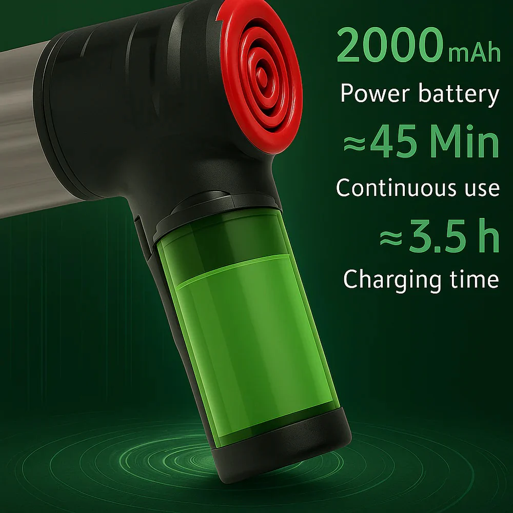 Cordless Car Vacuum Cleaner – 95000Pa Suction, Lightweight & Powerful Handheld - Image 5