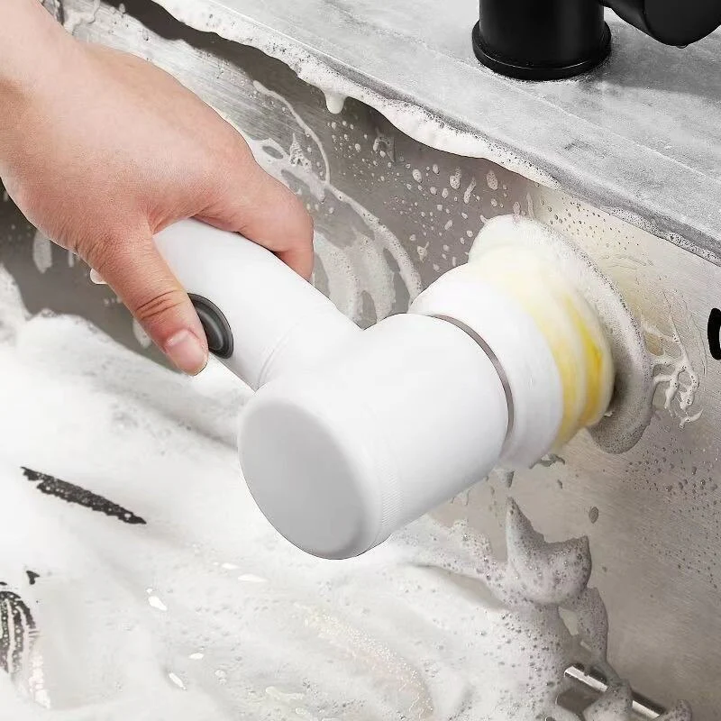 Cordless Electric Cleaning Brush: Multifunctional For The Kitchen And Bathroom - Image 6