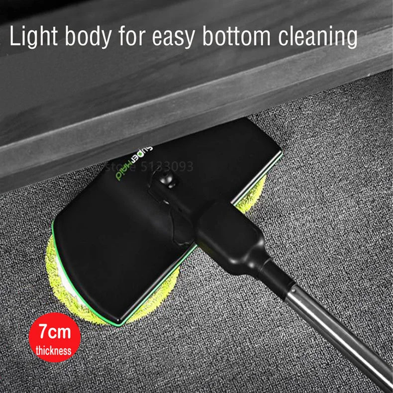 Cordless Electric Spin Mop Floor Cleaner Scrubber - Image 4