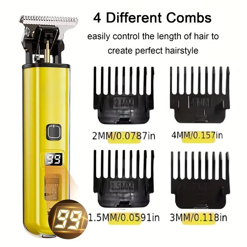 Cordless Hair Clippers Professional - Image 2