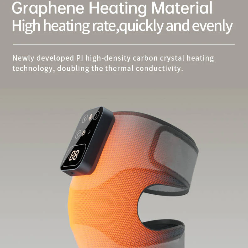 Cordless Knee Massager With Heat Vibration For Pain Relief - Image 8