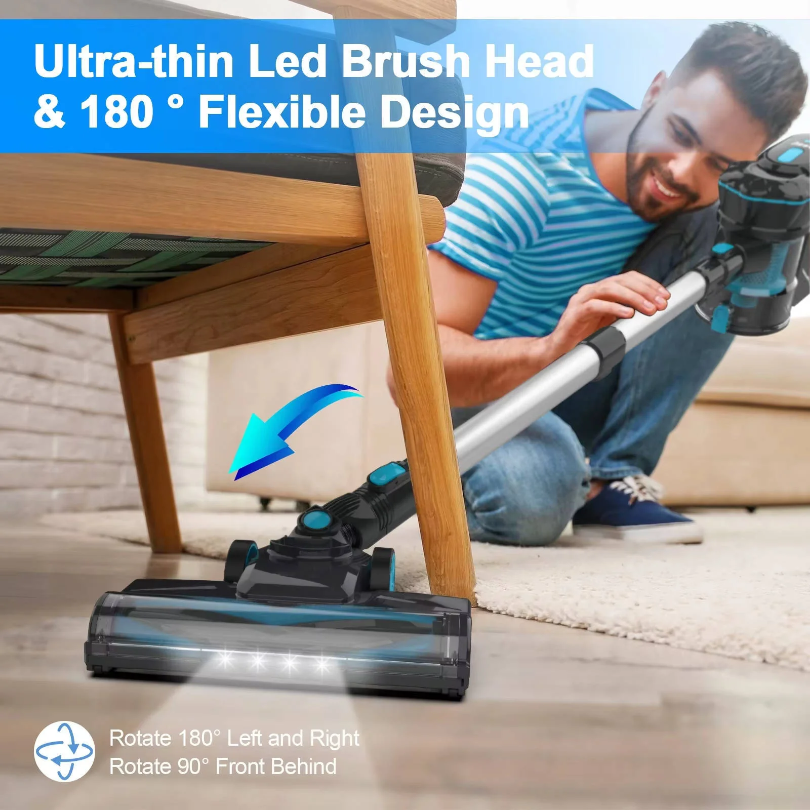 Cordless Vacuum Cleaner For Home - Image 5