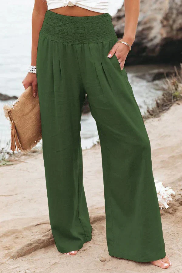 Cotton and Linen Pants - Image 2