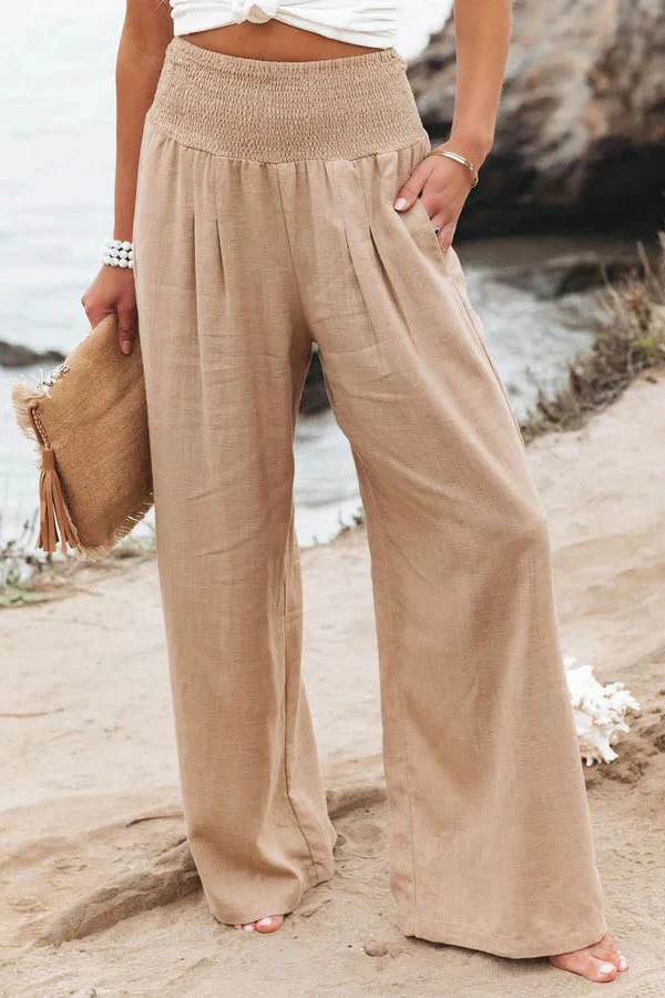Cotton and Linen Pants - Image 4