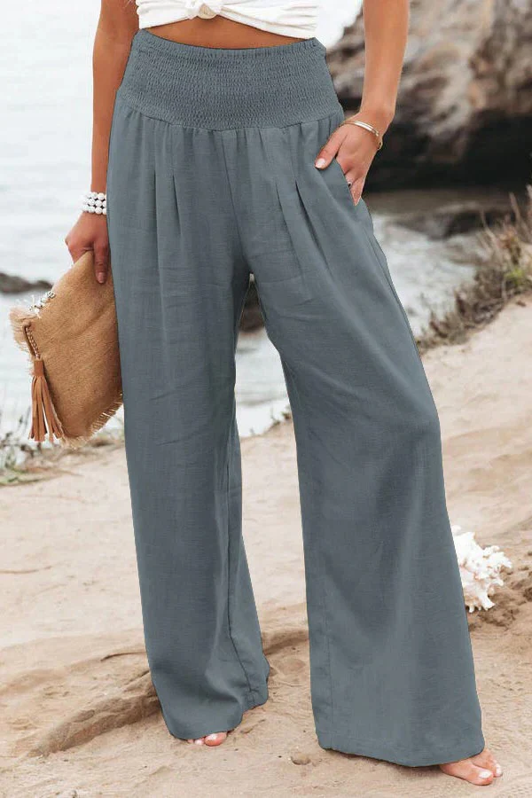 Cotton and Linen Pants - Image 6
