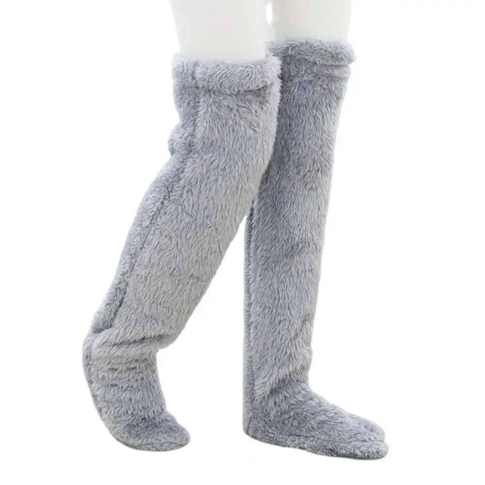 Cozy Fleece Winter Socks Long Warm Stockings - Image 3