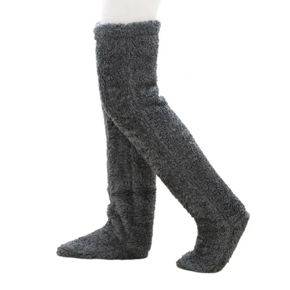 Cozy Fleece Winter Socks Long Warm Stockings - Image 4