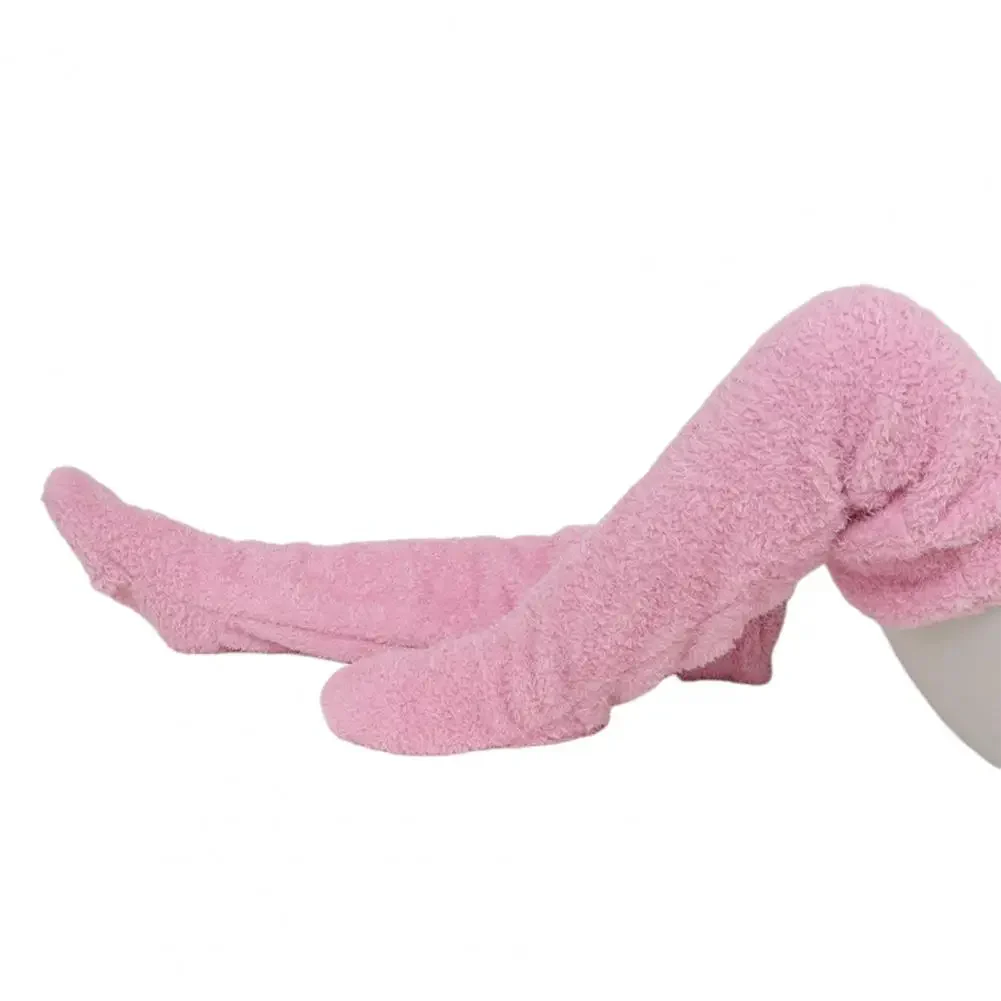 Cozy Fleece Winter Socks Long Warm Stockings - Image 5