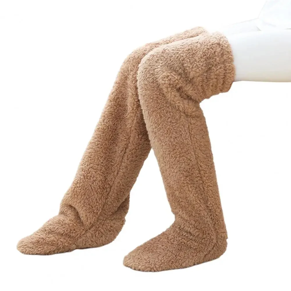 Cozy Fleece Winter Socks Long Warm Stockings - Image 6