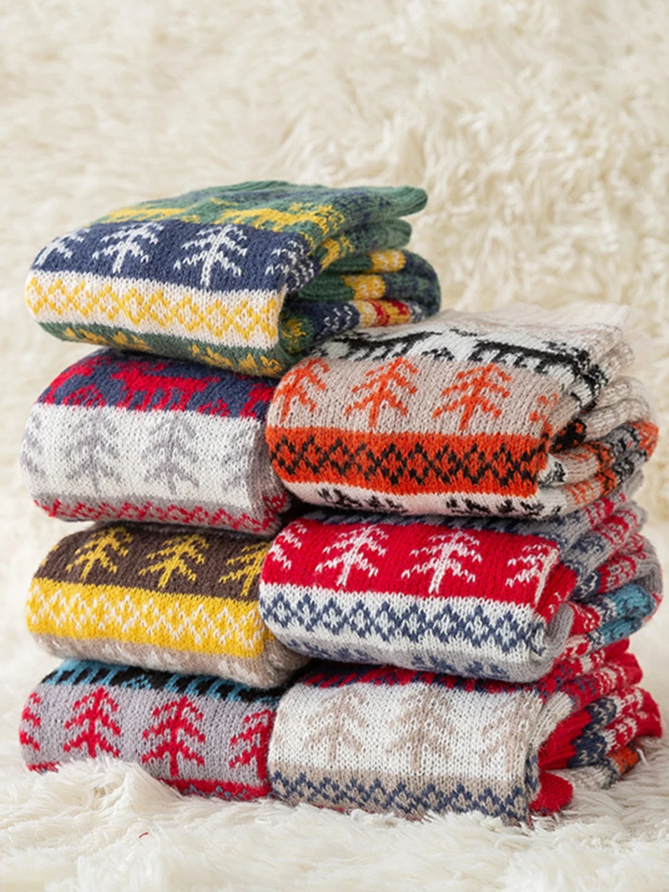 Cozy Knit Leg Warmer for Fall and Winter - Image 2