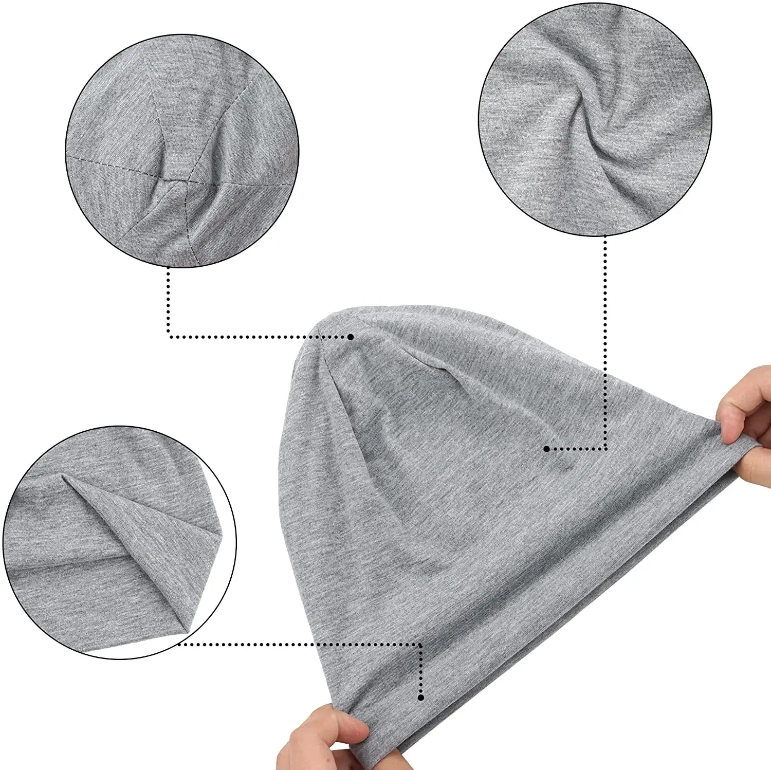 Cozy Slouch Hat Beanie Cap - Image 4