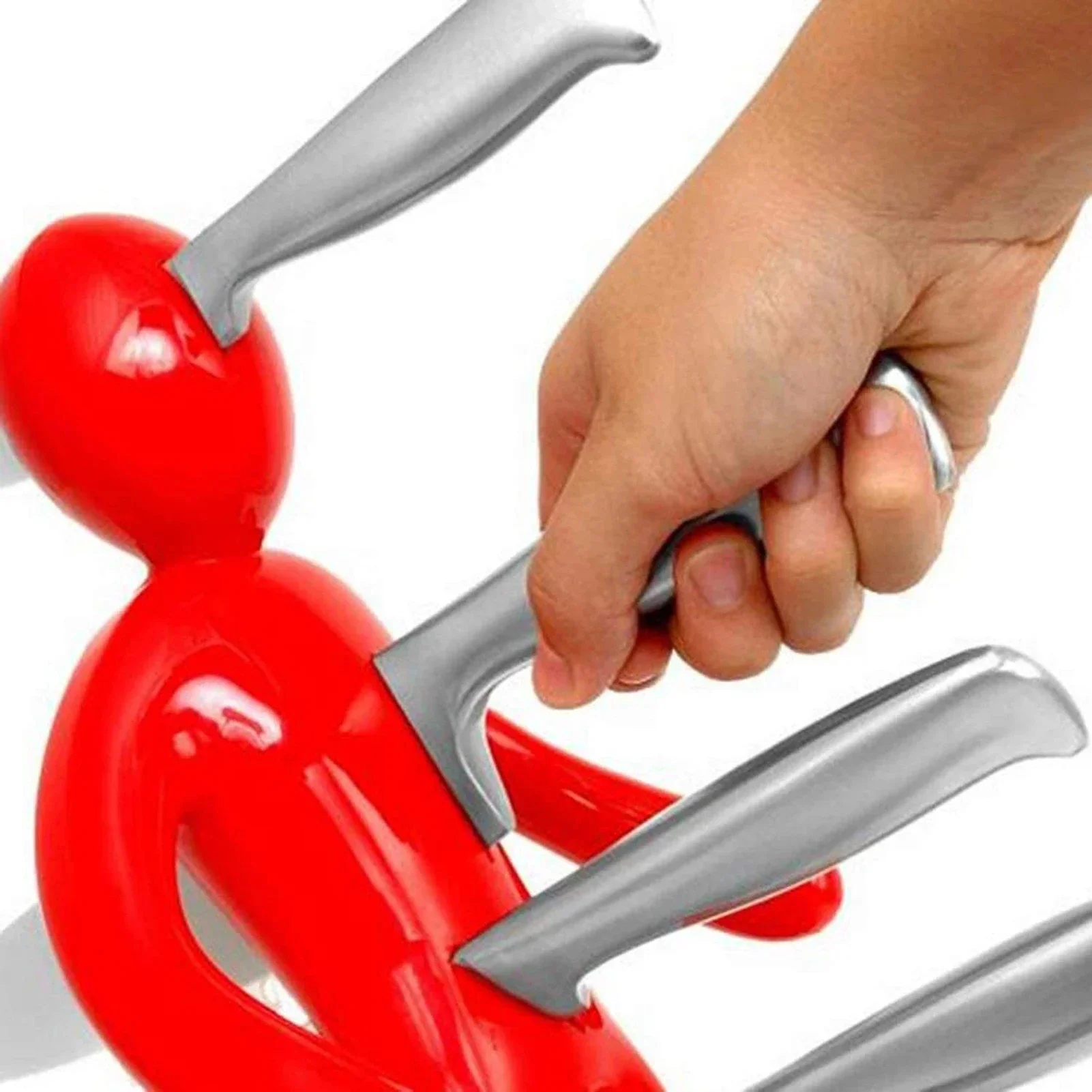 Creative Humanoid Kitchen Knife Holder Set - Image 2