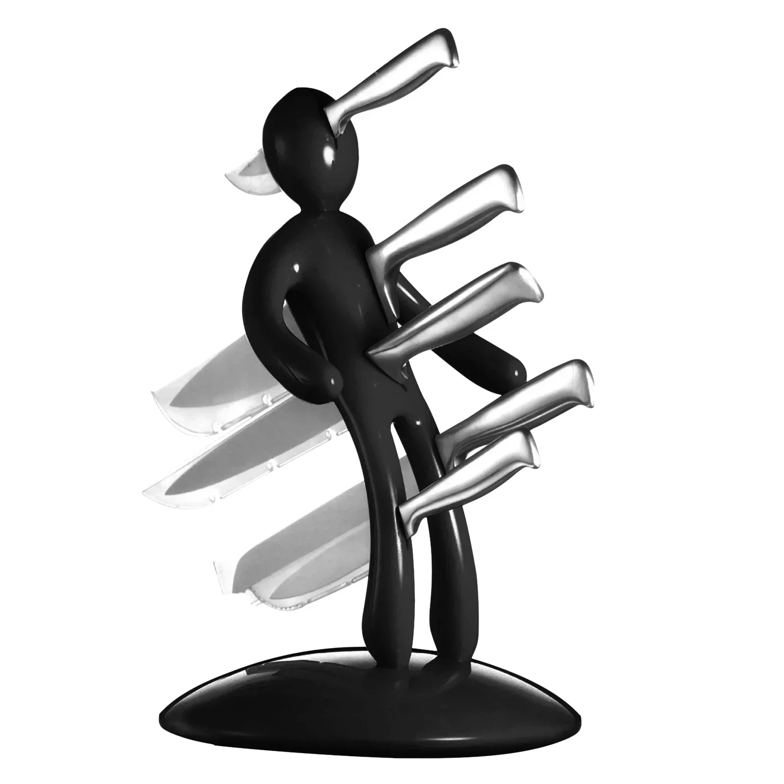 Creative Humanoid Kitchen Knife Holder Set - Image 3